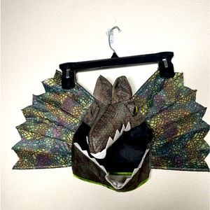 Awesome Dilophosaurus Dinosaur Costume 4T-5T